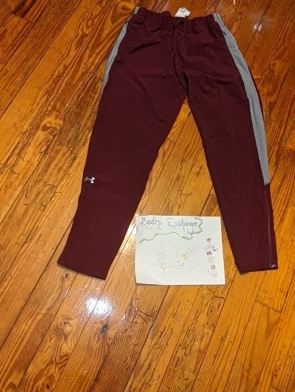 Under Armour Maroon Jogger Pants
